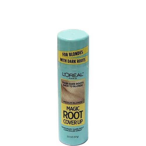 L'Oreal Magic Root Cover Up Temporary Gray Concealer Spray (Select Color) For Flawless Roots, Quick & Easy